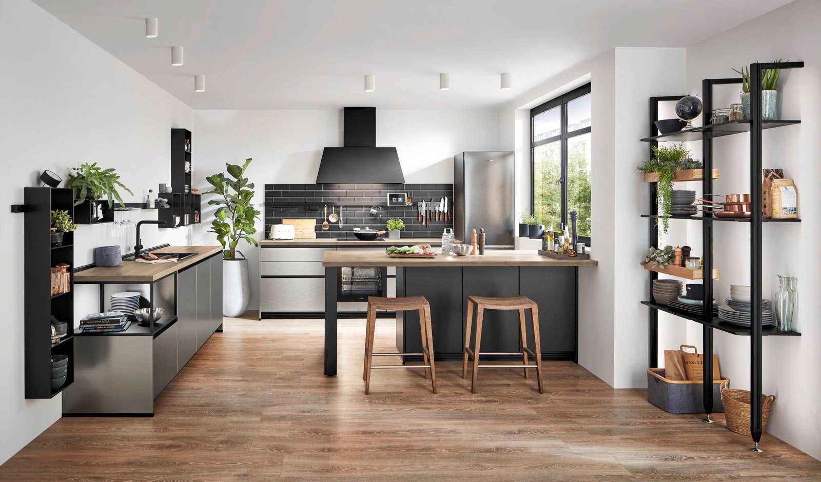 Cuisine Steel – style moderne, Envia Cuisines